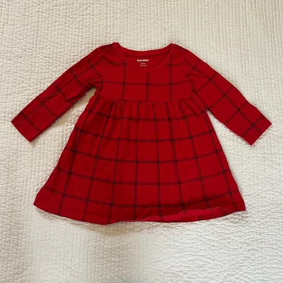 Old Navy | Dresses | Old Navy Baby Girl Holiday Dress Size 62months |  Poshmark